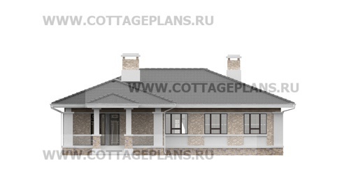 Фасады проект дома 28-03 общ. площадь 462,75 м2