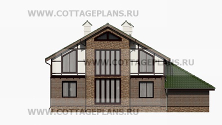 Фасады проект дома 15-34 общ. площадь 163,90 м2