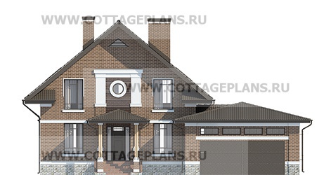 Фасады проект дома 200-13 общ. площадь 258,10 м2