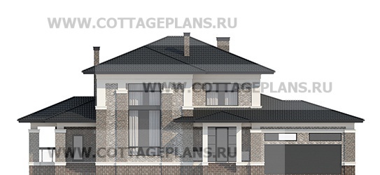 Фасады проект дома 204-22 общ. площадь 311,75 м2