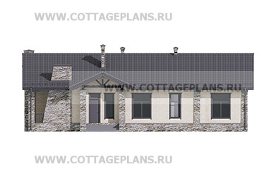 Фасады проект дома 700-93 общ. площадь 129,00 м2