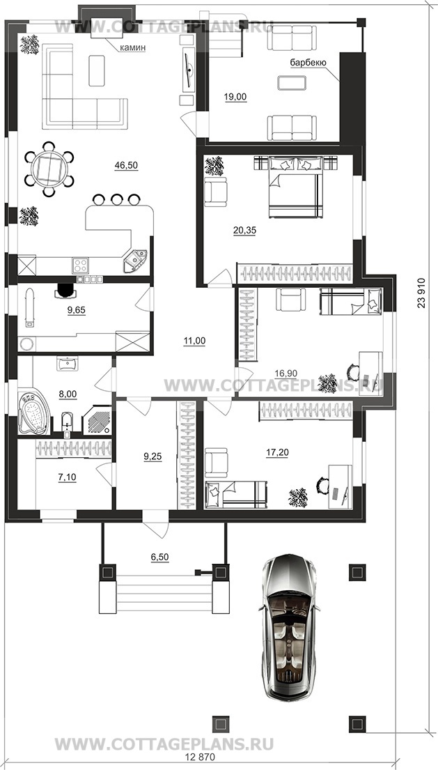 Поэтажные планы проект дома 900-20 общ. площадь 146,00 м2