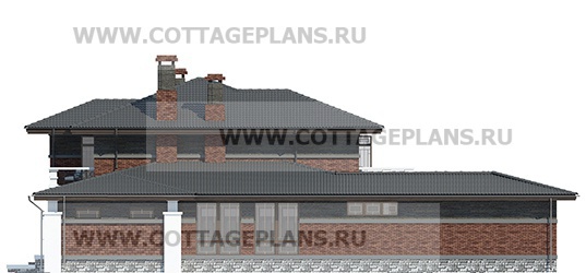 Фасады проект дома 101-56 общ. площадь 551,90 м2