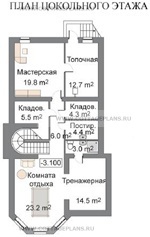 Поэтажные планы проект дома 31-56 общ. площадь 396,5м2