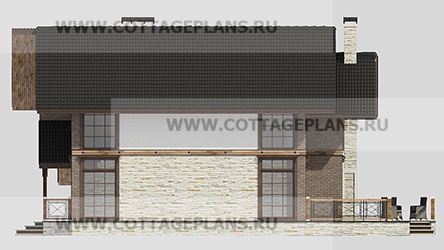 Фасады проект дома 78-30 общ. площадь 369,30 м2