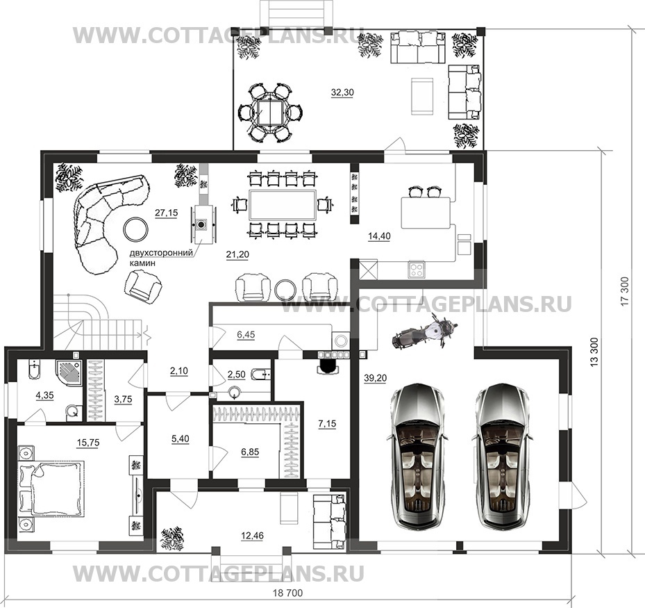 Поэтажные планы проект дома 77-36 общ. площадь 246,50 м2