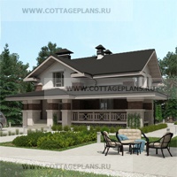 проект дома 71-09 общ. площадь 337,30 м2