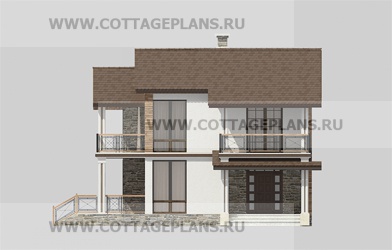 Фасады проект дома 21-40 общ. площадь 240,10 м2