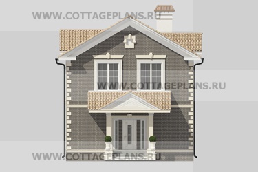 Фасады проект дома 22-34 общ. площадь 120,15 м2