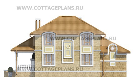 Фасады проект дома 29-37 общ. площадь 173,60 м2