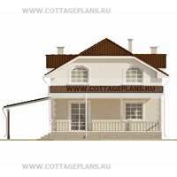 Фасады проект дома 20-10 общ. площадь 152,72 м2