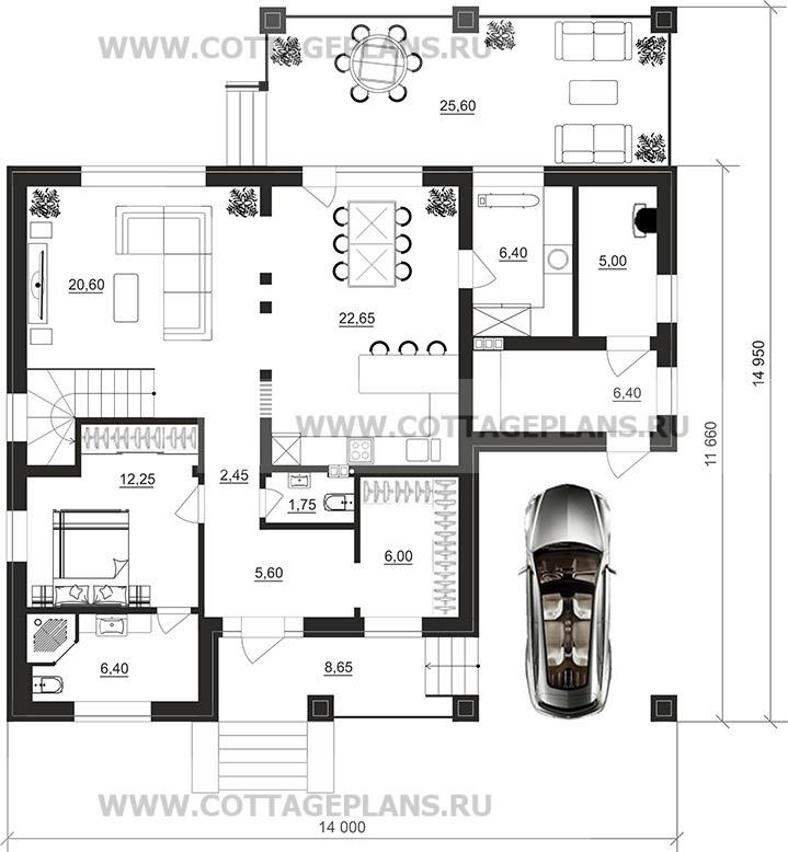 Поэтажные планы проект дома 108-01 общ. площадь 153,55м2