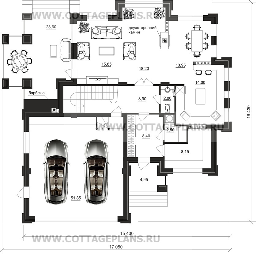 Поэтажные планы проект дома 201-97 общ. площадь 339,15 м2