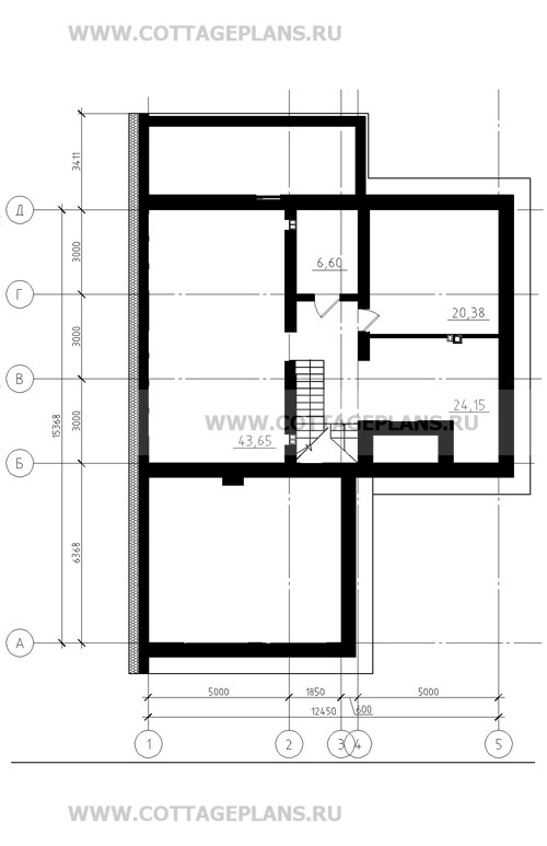 Поэтажные планы проект дома 15-86 общ. площадь 336,76 м2