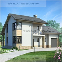 Каталог проекты домов из пеноблоков проект дома 80-18 общ. площадь 271,96 м2