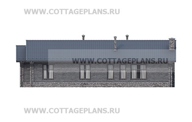 Фасады проект дома 702-18 общ. площадь 152,35 м2