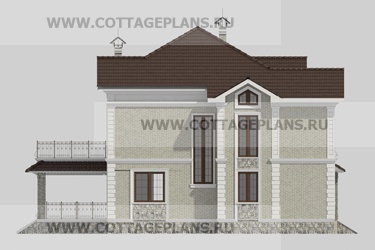 Фасады проект дома 29-14 общ. площадь 299,80 м2