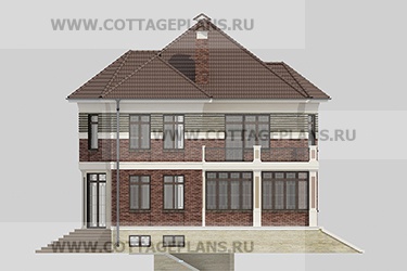 Фасады проект дома 75-97 общ. площадь 226,15 м2