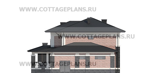 Фасады проект дома 203-60 общ. площадь 421,65 м2