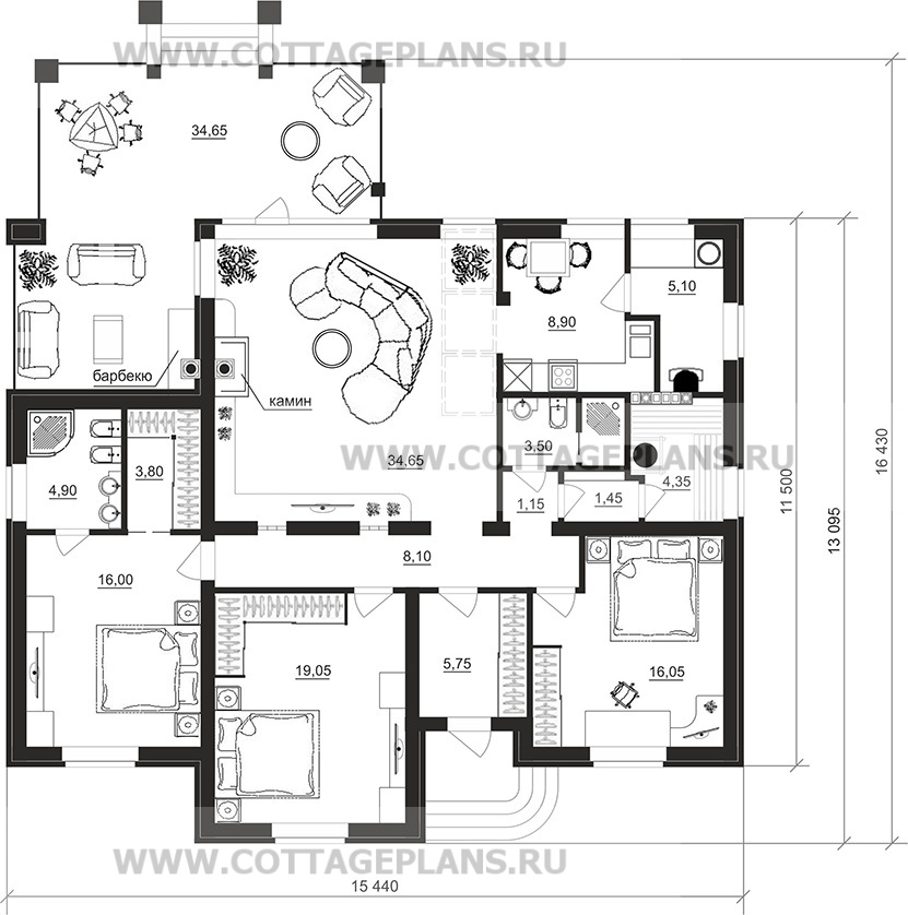 Поэтажные планы проект дома 27-21 общ. площадь 134,75 м2