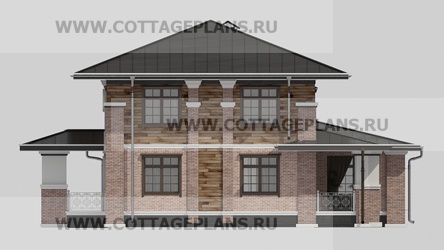 Фасады проект дома 29-00 общ. площадь 227,55 м2