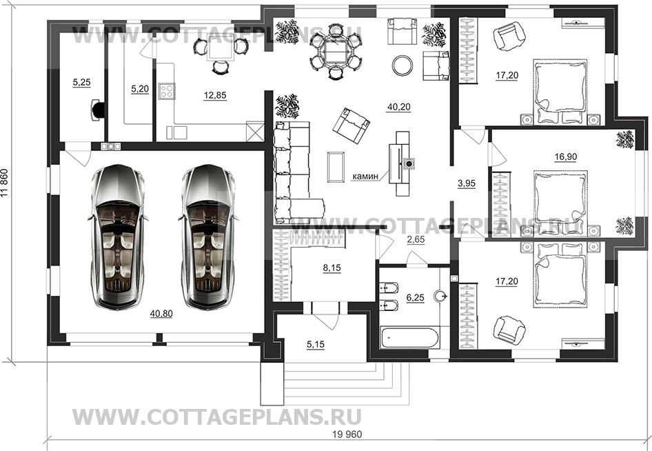 Поэтажные планы проект дома 27-50 общ. площадь 176,05 м2