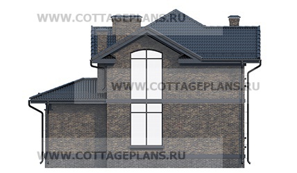 Фасады проект дома 204-77 общ. площадь 98,00 м2