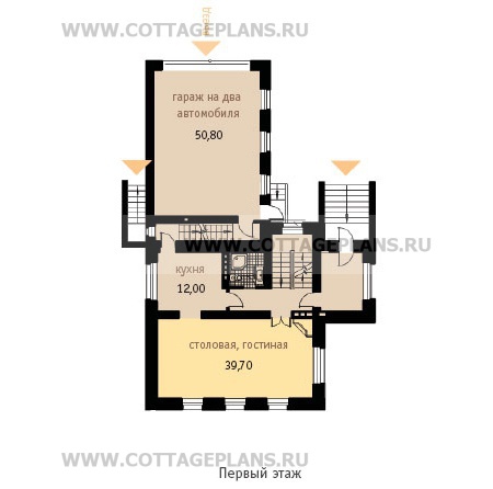Поэтажные планы проект дома 48-68 общ. площадь 269,5 м2