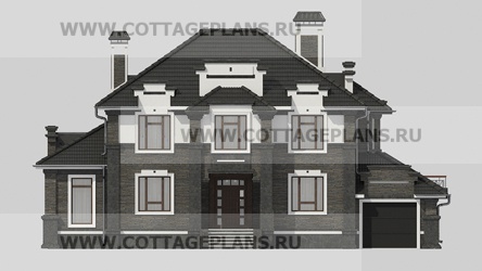 Фасады проект дома 29-63 общ. площадь 246,40 м2