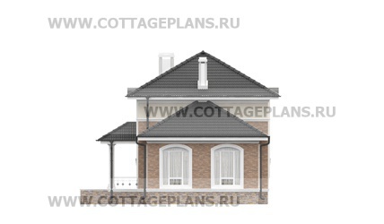 Фасады проект дома 204-49 общ. площадь 180,60 м2