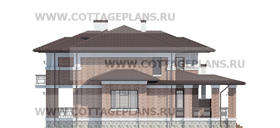 Фасады проект дома 101-30 общ. площадь 466,30 м2