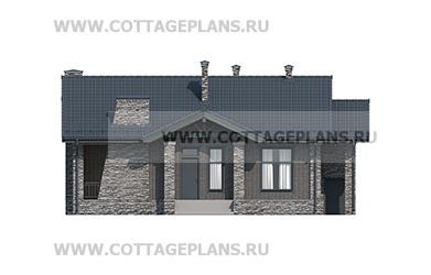 Фасады проект дома 700-55 общ. площадь 93,95м2