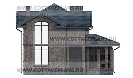 Фасады проект дома 104-78 общ. площадь 99,45 м2