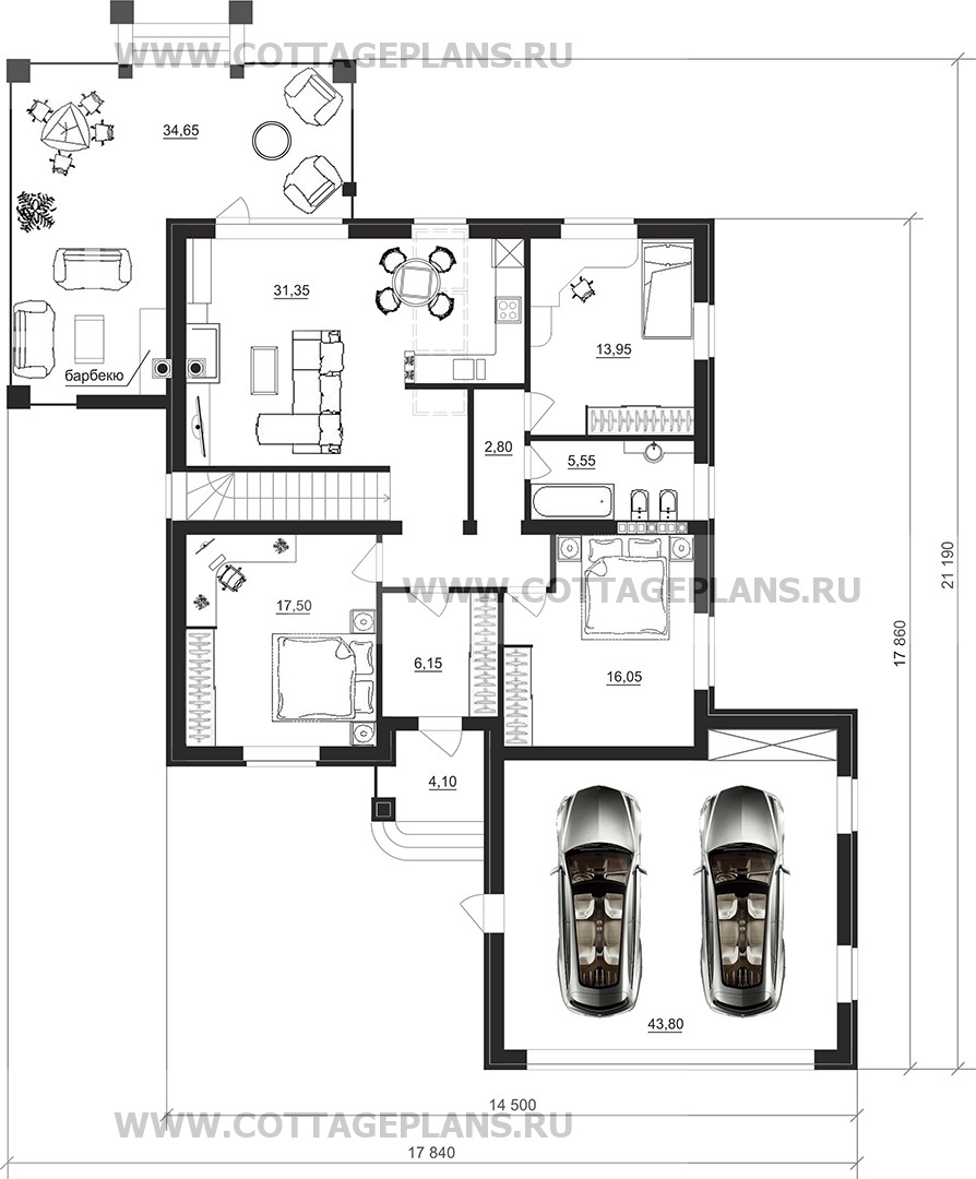 Поэтажные планы проект дома 28-26 общ. площадь 246,05 м2