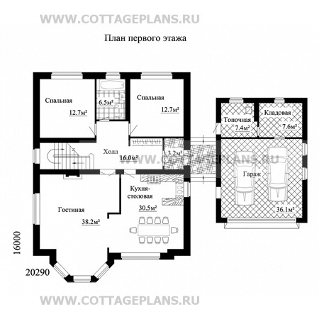 Поэтажные планы проект дома 82-63 общ. площадь 337,6 м2