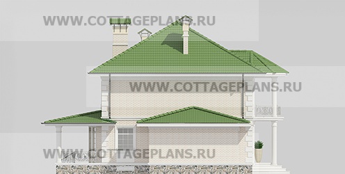 Фасады проект дома 76-96 общ. площадь 306,00 м2