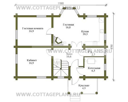 Поэтажные планы проект дома 19-38 общ. площадь 147 м2