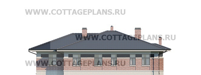 Фасады проект дома 902-55 общ. площадь 182,90 м2