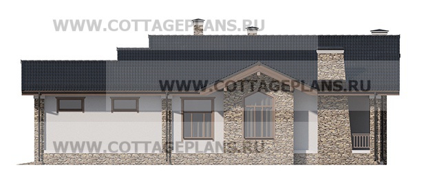 Фасады проект дома 700-38 общ. площадь 125,95 м2