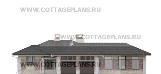 Фасады проект дома 23-38 общ. площадь 230,15 м2