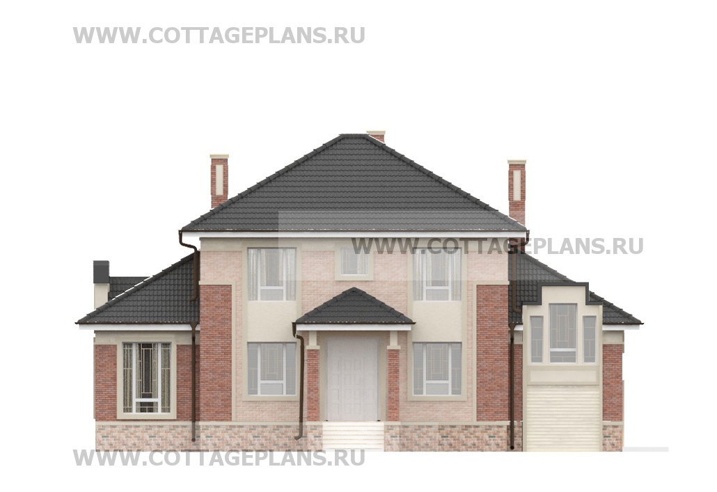 Фасады проект дома 29-47 общ. площадь 230,90 м2