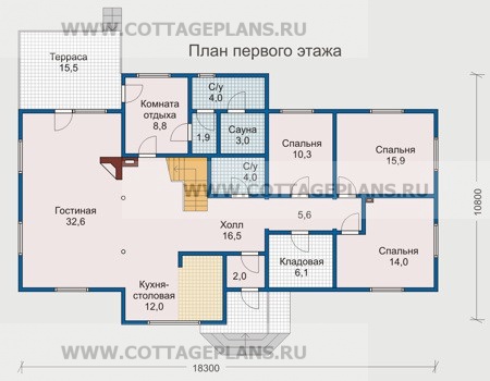Поэтажные планы проект дома 10-11 общ. площадь 166,0м2