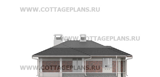 Фасады проект дома 23-36 общ. площадь 173,90 м2