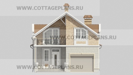 Фасады проект дома 22-59 общ. площадь 253,90 м2