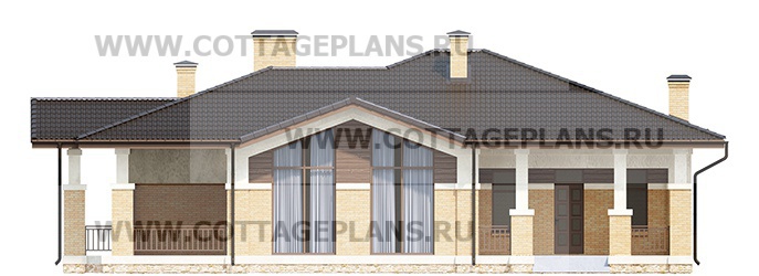 Фасады проект дома 700-13 общ. площадь 144,45 м2