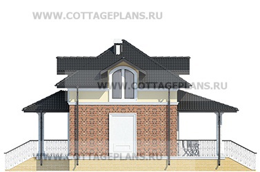 Фасады проект дома 29-51 общ. площадь 82,35 м2