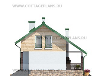 Фасады проект дома 76-98 общ. площадь 146,55 м2