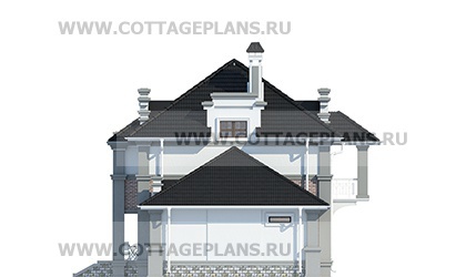 Фасады проект дома 71-67 общ. площадь 340,20 м2