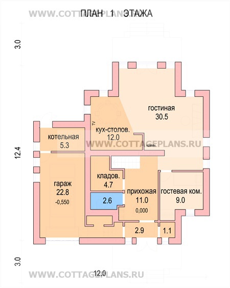 Поэтажные планы проект дома 60-90 общ. площадь 198,1 м2