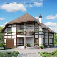 проект дома 58-01 общ. площадь 232,7 м2